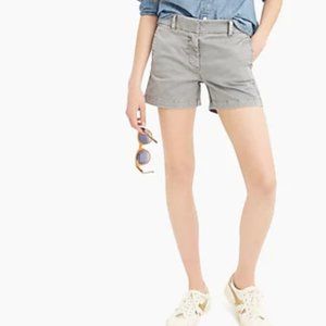 J Crew 4" Stretch Chino Shorts - Storm Grey